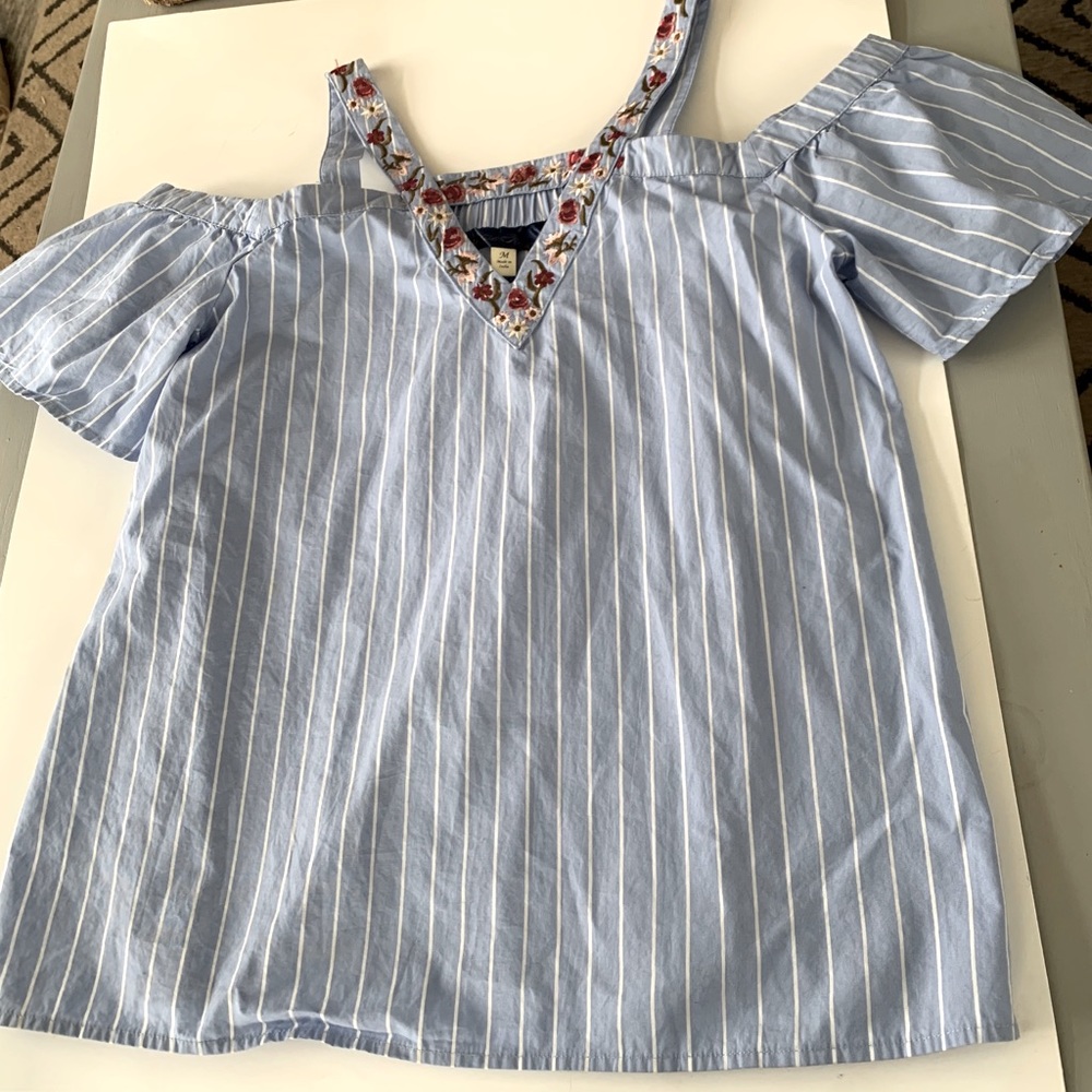 Blue rain size M blouse